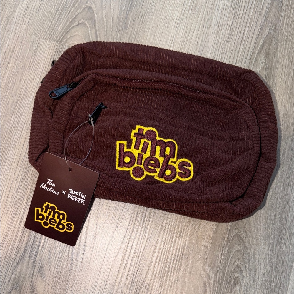 Tim Hortons x Justin Bieber belt bag
